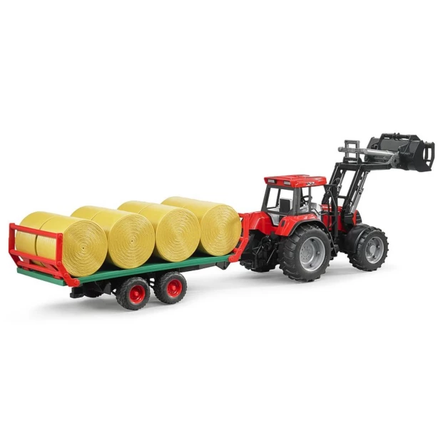 Remorque à balles rondes jouet Bruder 02220