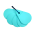 Marking medallion : Product:Médaillon bleu par 5