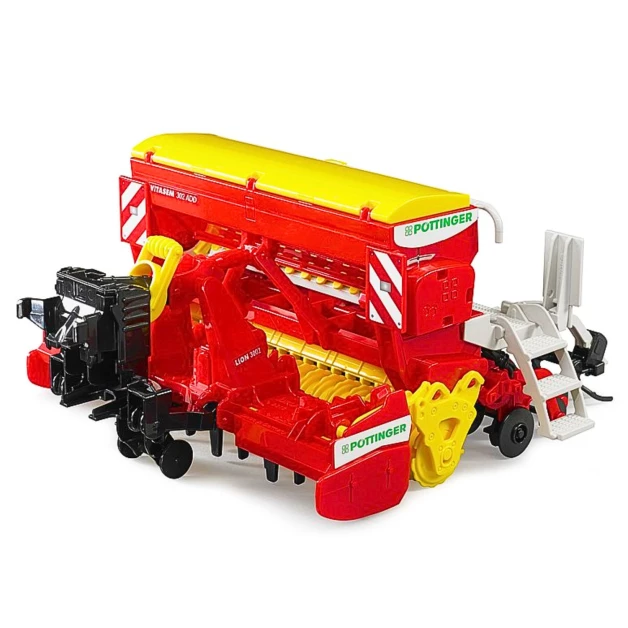 Zaaimachine met roterende eg Pöttinger speelgoed Bruder 023478