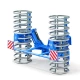 Lemken Vario Pack K roller compactor Bruder toy 022228