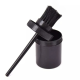 Hog bristle brush with tip or box
