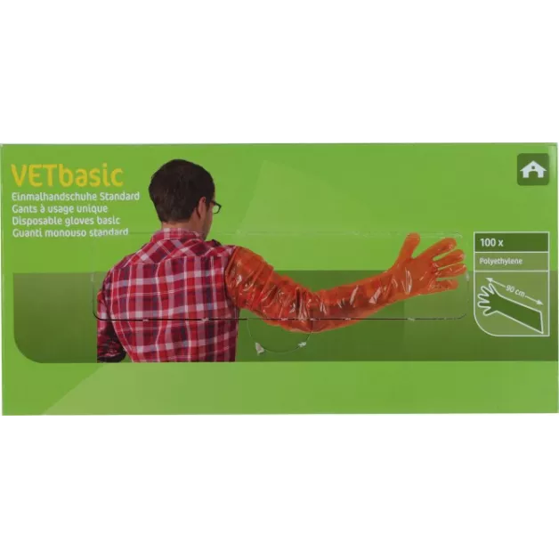 Exploration and insemination gloves