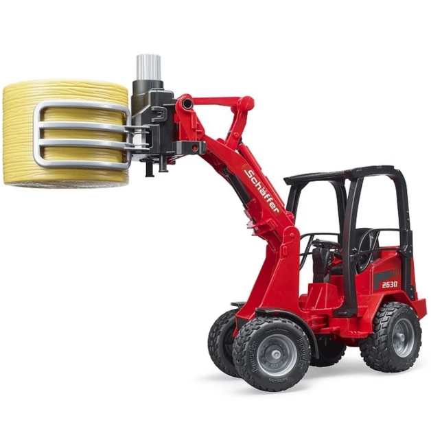 Mini speelgoedlader Bruder Schäffer 2034 rood 02190 Mini speelgoedlader Bruder Schäffer 2034 rood 02190