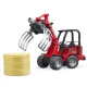 Mini chargeur jouet Bruder Schäffer 2034 rouge 02190
