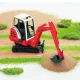 Schaeff HR 16 rouge jouet Bruder 02432