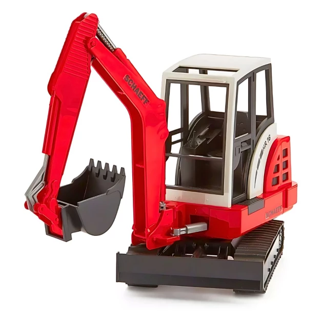 Mini pelle Schaeff HR 16 rouge jouet Bruder 02432