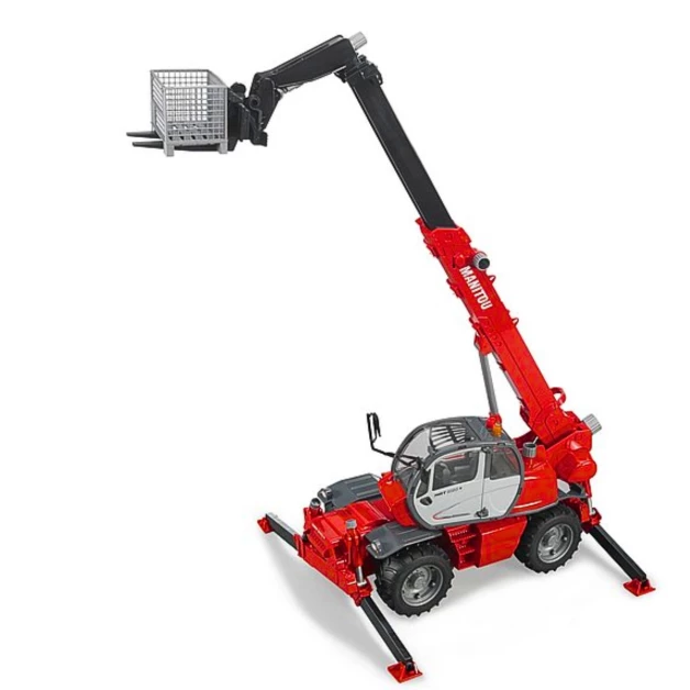 Manitou MLT 633 jouet Bruder rouge 02125 Manitou MLT 633 jouet Bruder rouge 02125