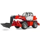 Manitou MLT 633 speelgoed Bruder rood 02125