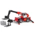 Manitou MLT 633 jouet Bruder rouge 02125 : Model:Manitou MRT 2150