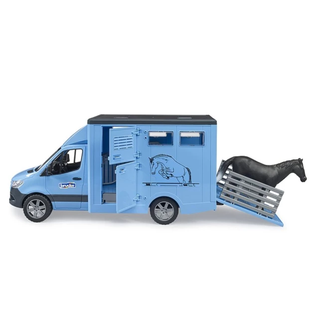 Camion Mercedes Sprinter transport cheval jouet Bruder 0253