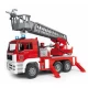 Camion de pompier avec échelle et lance incendie jouet Bruder 02771