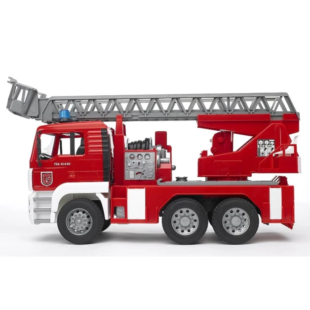 Camion de pompier avec échelle et lance incendie jouet Bruder 02771