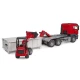 MB Arocs Roll-Off container truck with Schaeffer HR16 Bruder toy 036249