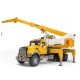 Scania truck with integrated Liebherr crane Bruder toy 035709
