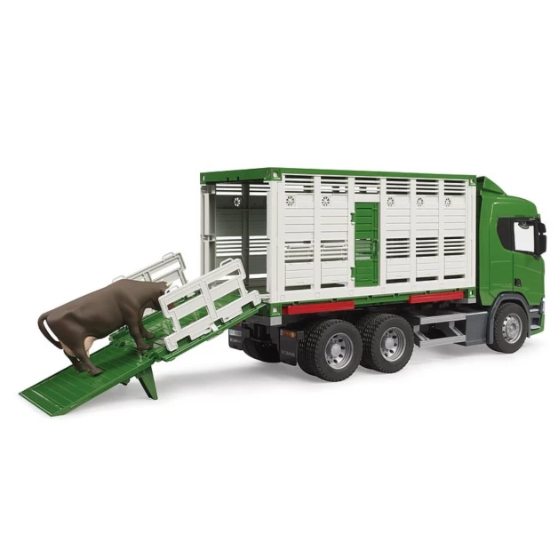 Camion de transport de bétail Scania R Series Bruder