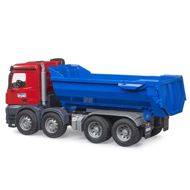 Camion de chantier avec benne basculante jouet Bruder