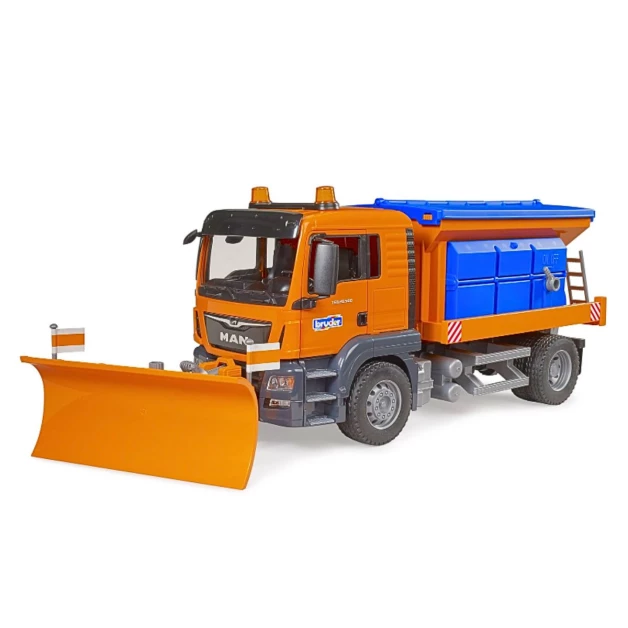 MAN TGS winter service truck with snow plow blade