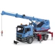 Camion-grue MAN TGS à l’échelle avec treuil fonctionnel