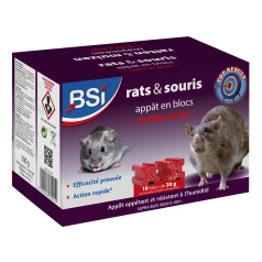 Block poison against mice and rats Block poison against mice and rats