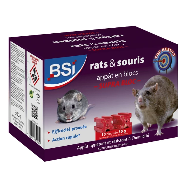 Rodi Kill van BSI pasta-aas tegen ratten en muizen - 900 gram. Rodi Kill van BSI pasta-aas tegen ratten en muizen - 900 gram.