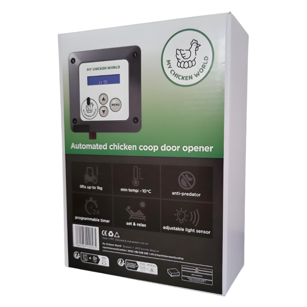 Automatische poort Mijn kippendeur