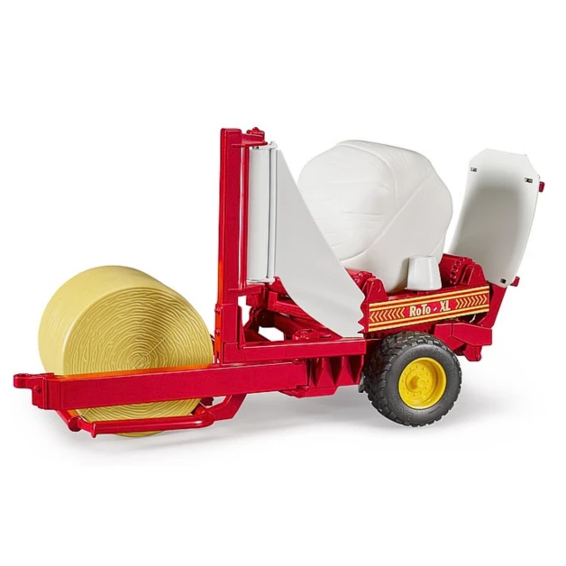 Wrapper with bales Wrapper with bales