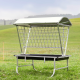 Galvanized rack with feeder Galvanized rack with feeder