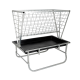 Galvanized rack with feeder Galvanized rack with feeder