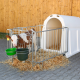 Calf hutch PE UV+ with heavy enclosure Calf hutch PE UV+ with heavy enclosure