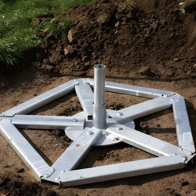 Brosse sur poteau HAPPYCOW Maxi