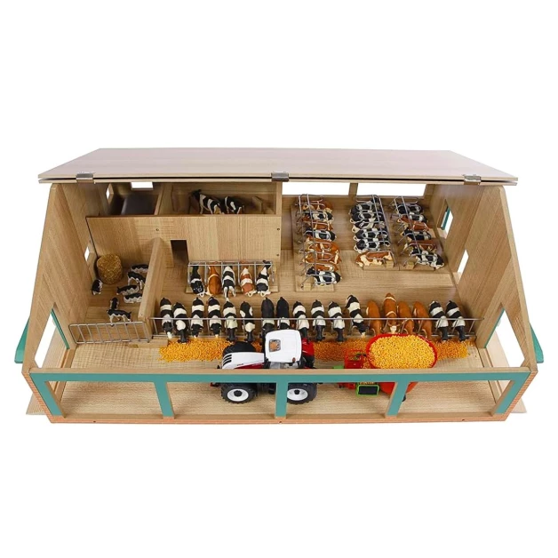 Fermes en bois avec loges, stabulations et hangar Kids Globe