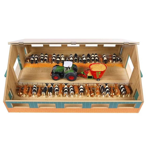 Fermes en bois avec loges, stabulations et hangar Kids Globe