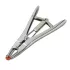 Het staartknippen van foklammeren. : Product:Elastator tang