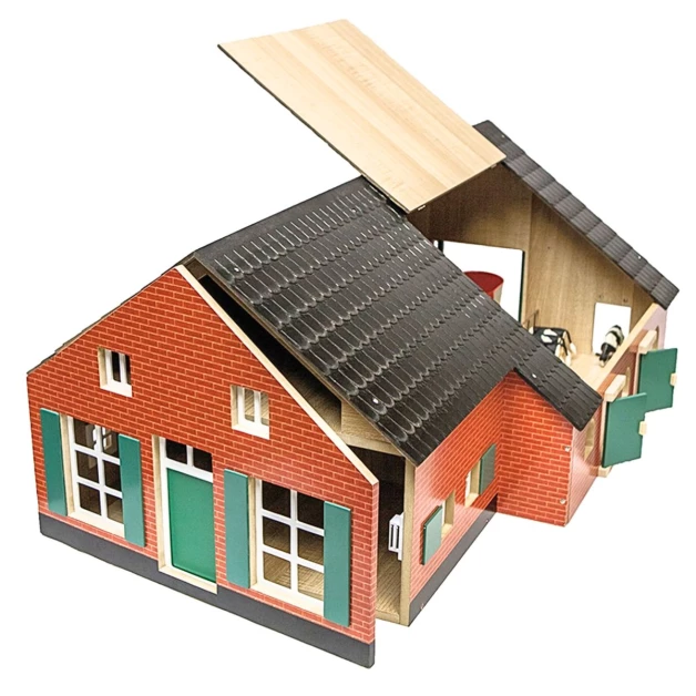 Fermes en bois avec loges, stabulations et hangar Kids Globe