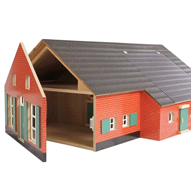 Fermes en bois avec loges, stabulations et hangar Kids Globe