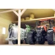 Wooden shed for 3 Bruder toy tractors 178287