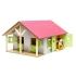 Ecurie avec Boxes pour Chevaux : Modèle:Ecurie 2 boxes rose
