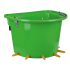 Teat bucket : Product:Multi-bottle simple 6 nipples