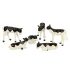 Holstein koeien en kalveren : Produit:Veaux 6 pièces