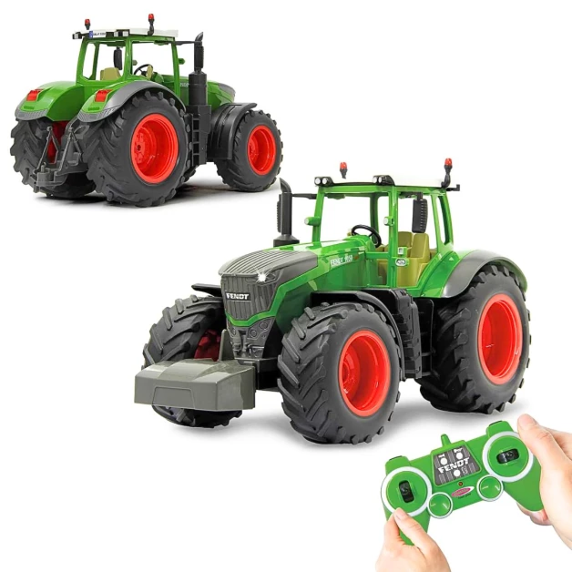 Tracteurs et grues téléguidés 1/16