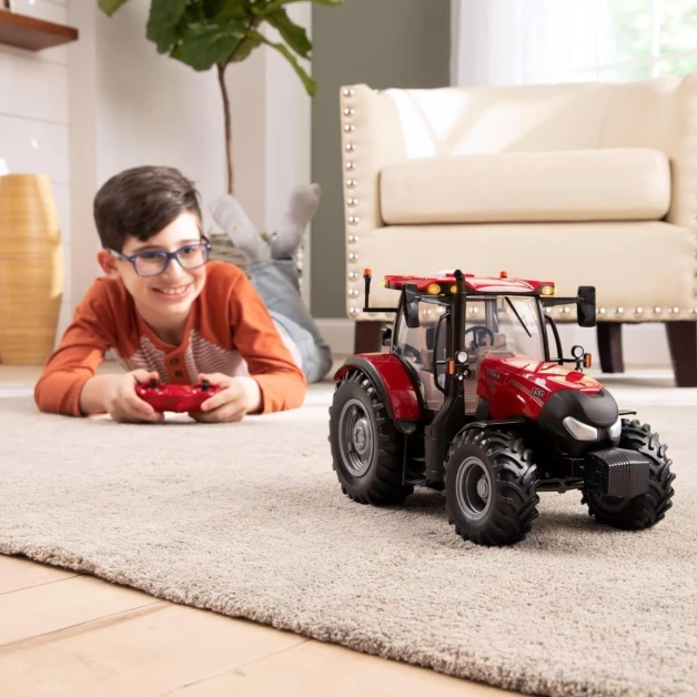 Remote-controlled Britains tractors