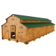HPL chicken coop for 25 hens - base module