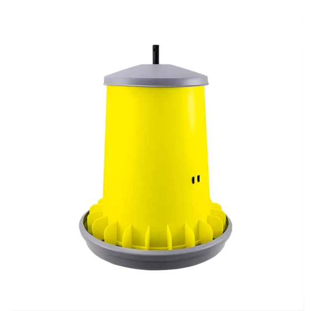 Anti-verspilling argus voedertrechter 20 liter voor kippen en kuikens