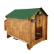 High-quality HPL chicken coop, red mite resistant