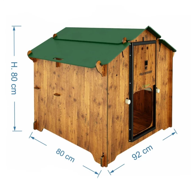 High-quality HPL chicken coop, red mite resistant