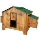 High-quality HPL chicken coop, red mite resistant