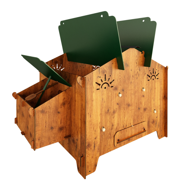 High-quality HPL chicken coop, red mite resistant