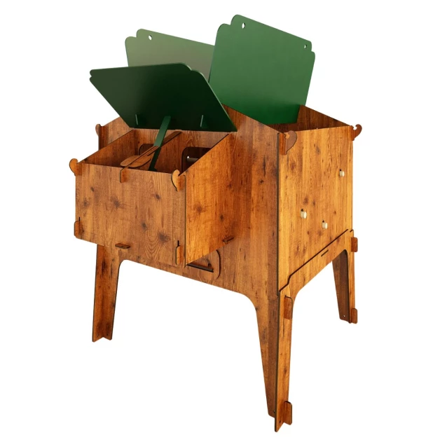 Poulailler en HPL haute qualité anti poux rouges