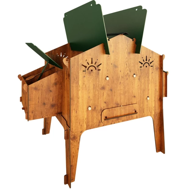 High-quality HPL chicken coop, red mite resistant