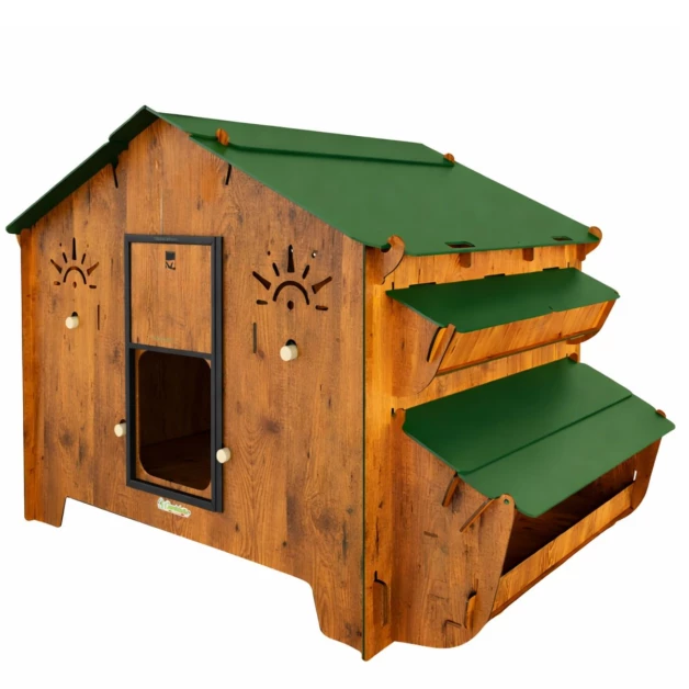 High-quality HPL chicken coop, red mite resistant